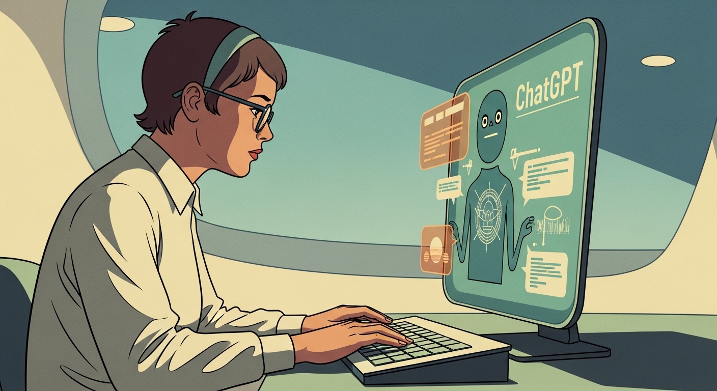 Mastering ChatGPT workshop illustration